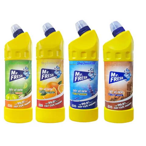 Chai tẩy vệ sinh Nhà Tắm Toilet đậm đặc Mr.Fresh 900ml - Hương Quế 358679