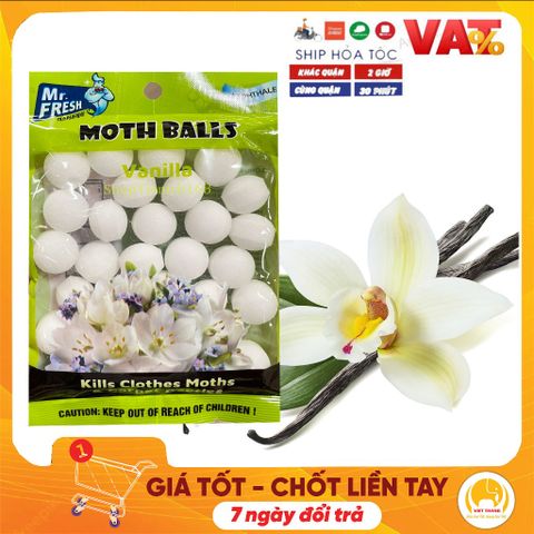 Túi Thơm Long não Mr.Fresh Hương Lavender 120g - Khử Mùi, Xua Đuổi Côn Trùng An Toàn Cho Gia Đình