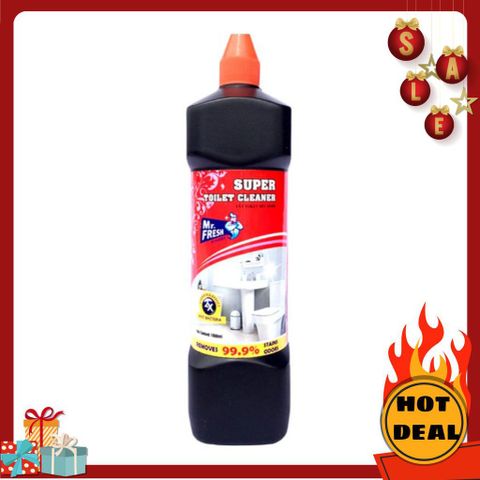 Nước tẩy rửa bồn cầu Mr.Fresh 1L hương ngàn hoa - Diệt vi khuẩn 99,9% và khử mùi hôi hiệu quả cho nhà vệ sinh sạch sẽ