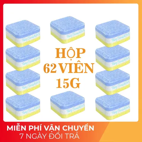 Viên Rửa Chén Bát Mr.Fresh 36 Viên x 15G - Giải Pháp Làm Sạch Hiệu Quả Cho Máy Rửa Chén, Công Nghệ PureClean Nhật Bản