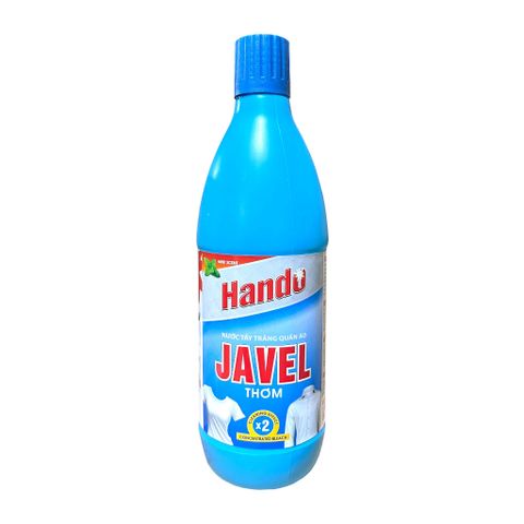 Nước Tẩy Trắng Quần Áo Hando Javen 20L - Đậm Đặc, Diệt Khuẩn, Hiệu Quả Chống Ố Mốc, Thích Hợp Cho Tiệm Giặt Công Nghiệp