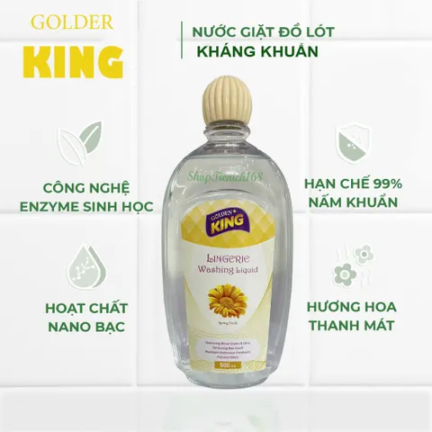 Nước giặt đồ Chíp Golden king 500ml Hương Gió Xuân 358728