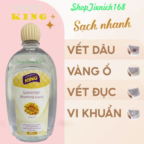 Nước giặt đồ Chíp Golden king 500ml Hương Hồng,Gió Xuân 358780