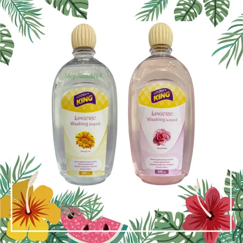Nước giặt đồ Chíp Golden king 500ml Hương Hồng,Gió Xuân 358780