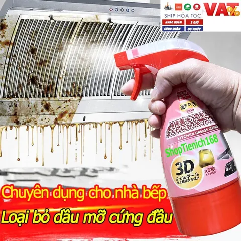 Chai Tẩy Dầu Mỡ Bếp Saiko - Viên Nén Siêu Sạch Công Nghệ Nhật Bản 5 Viên, Đánh Bay Vết Bẩn Cứng Đầu Trong Nhà Bếp