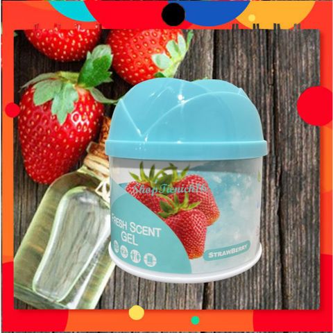 Sáp Thơm Phòng Hando 87g - Khử Mùi Tự Nhiên Hương Chanh, Hương Hoa Hồng, Hương Dâu, Tạo Không Gian Trong Lành, Dễ Dàng Sử Dụng