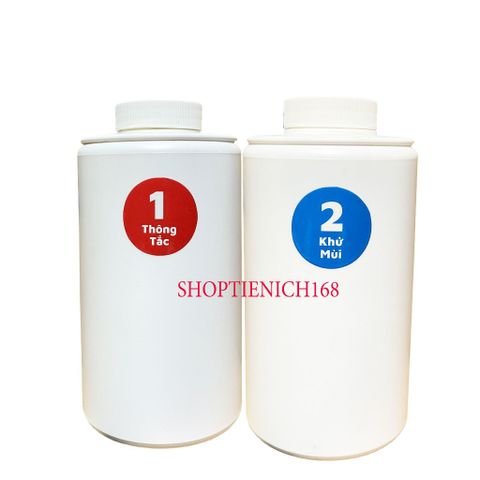 Bộ Chế Phẩm Sinh Học Thông Tắc và Khử Mùi Hầm Cầu Bể Phốt Hando 860g - Giải Pháp Hiệu Quả Cho Toilet Hôi và Tắc Nước