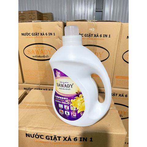 Nước Giặt Xả 6 In 1 Sawady 3,8L Nhiều hương