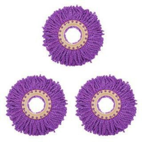 Bông lau nhà 16cm Microfiber - Sợi Bông Dày Hút Bụi Hiệu Quả, Thiết Kế Đẹp Dễ Lắp Đặt cho Không Gian Sạch Sẽ