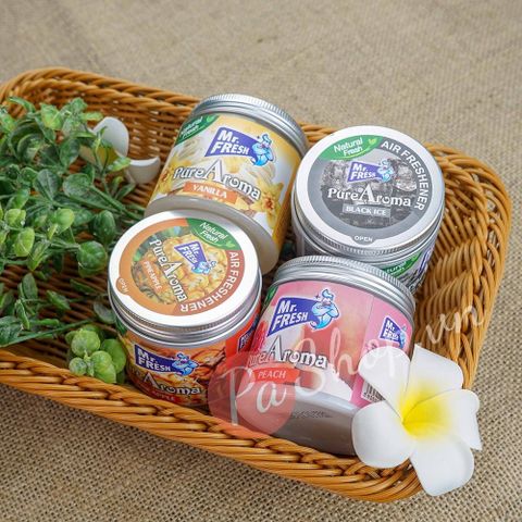 Sáp thơm phòng Mr. Fresh 230g Hương Đào - Khử mùi, Tỏa hương tự nhiên, Sản phẩm Hàn Quốc, Thích hợp cho Nhà, Xe hơi, Văn phòng