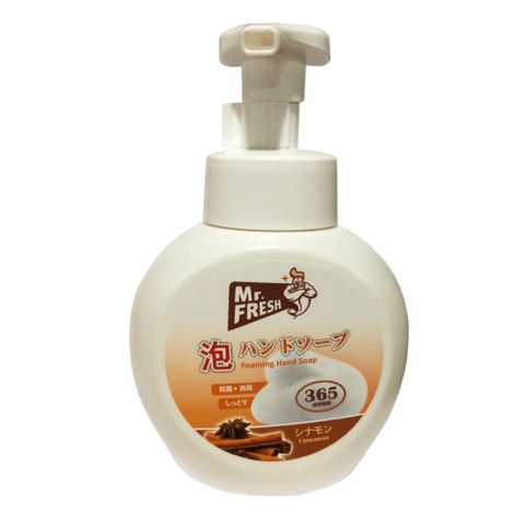 Sữa Rửa Tay Bọt Tuyết 365ml Mr.Fresh Hương Quế - Diệt Khuẩn 99,99% An Toàn Cho Trẻ Em và Da Nhạy Cảm