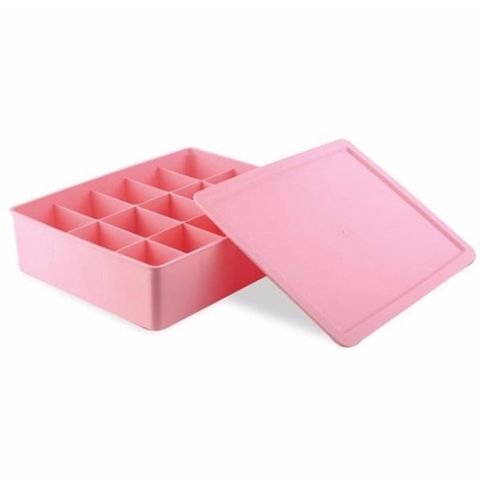 Bộ 3 Khay Đựng Đồ Lót Homestar - Hộp Nhựa Cao Cấp Tiết Kiệm Không Gian, Phân Loại Gọn Gàng, An Toàn Nhựa Thân Thiện Môi Trường