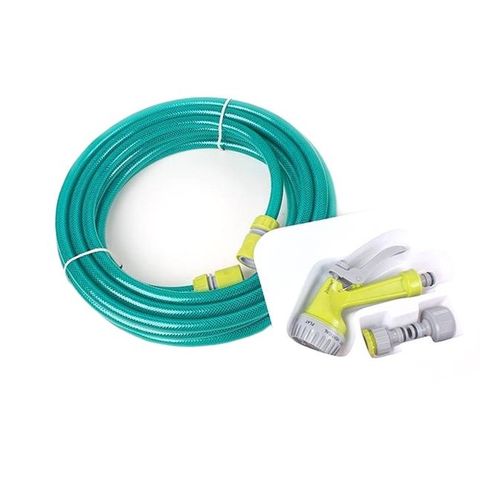 Bộ Vòi Xịt Rửa Xe Đa Năng 10m - Tưới Cây, Vệ Sinh Nhà Cửa, 7 Chế Độ Phun, Dây Siêu Bền, Tiện Ích Cho Mọi Gia Đình