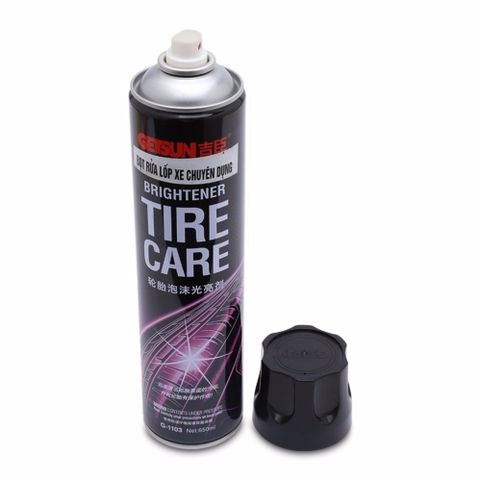 Bọt Rửa Lốp Xe Chuyên Dụng Getsun 650ml - Tẩy Rửa Vết Bẩn Hiệu Quả, Dễ Dùng, Giúp Lốp Xe Luôn Sạch Đẹp