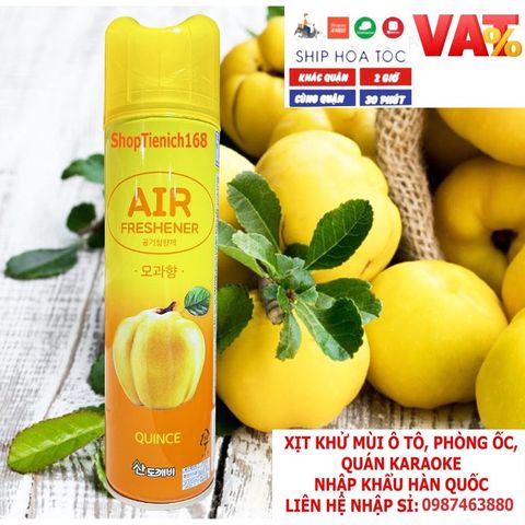 Nước Hoa Xịt Phòng Sandokkaebi 370ML - Khử Mùi Thuốc Lá Hương Bạc Hà Tự Nhiên, An Toàn Cho Không Gian Sống Thoáng Mát