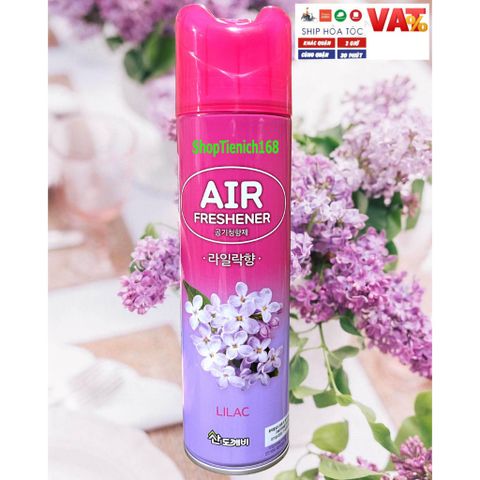 Nước Hoa Xịt Phòng Sandokkaebi 370ML Hương JASMIN - Khử Mùi Tự Nhiên, An Toàn, Mang Đến Không Gian Sống Tươi Mát