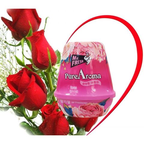 Bộ 3 Sáp Thơm Khử Mùi PureAroma Hàn Quốc - Hương Chanh, Hoa Hồng, Lavender - Giữ Hương Liên Tục 30 Ngày
