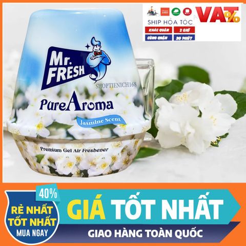 Bộ 3 Sáp Thơm Khử Mùi Mr. Fresh 220g - Hương Lavender Tự Nhiên Đậm Đặc, Lưu Hương Suốt 30 Ngày, An Toàn Cho Sức Khỏe
