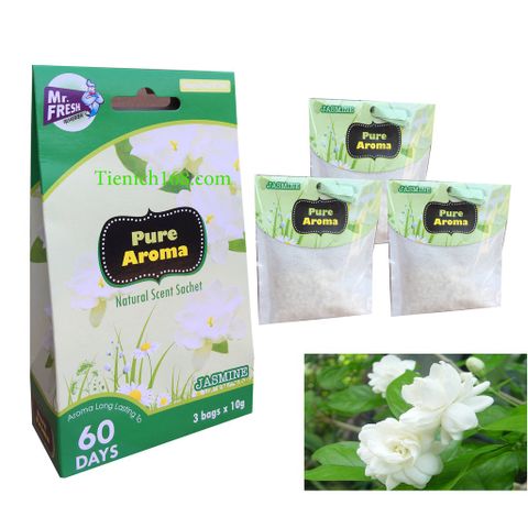 Túi Thơm Treo Tủ Quần Áo 3 Gói X 10g - Hương Lavender Tự Nhiên Khử Mùi & Xua Đuổi Côn Trùng, An Toàn Cho Gia Đình