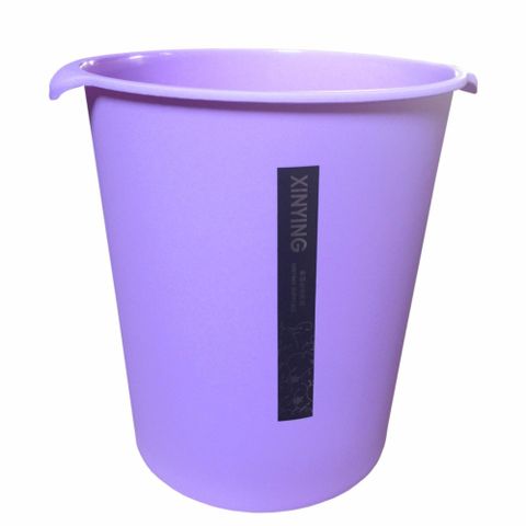 [HOT] Thùng rác nhựa văn phòng miệng tròn không nắp TI667 (giao màu ngẫu nhiên)