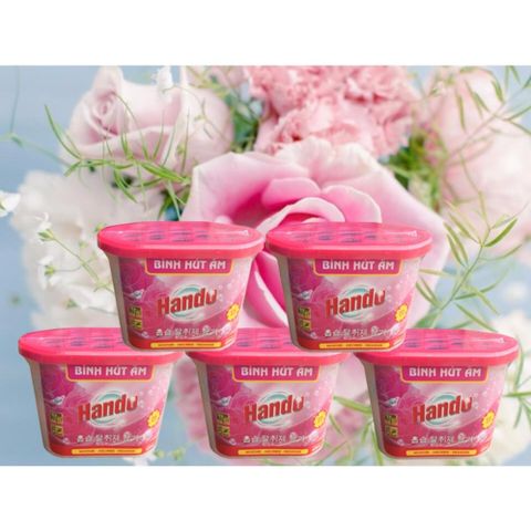 Bộ 8 Bình Hút Ẩm Hando 450ml - Giữ Đồ Khô Ráo, Khử Mùi Chua, Thích Hợp Thời Tiết Nóng Ẩm Việt Nam