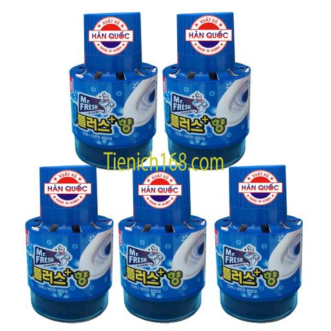 Bộ 4 Chai Thả Bồn Cầu Mr.Fresh - Tự Động Làm Sạch, Khử Mùi Toilet Hàn Quốc - Tiện Ích Giúp Vệ Sinh Dễ Dàng