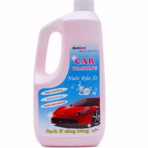 Nước Rửa Xe Ô Tô Xe Máy Auto Care 1,8L - Tẩy Rửa Hiệu Quả, Bảo Dưỡng Sơn Xe, An Toàn Cho Da Tay