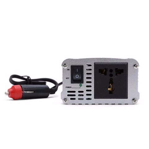 Bộ chuyển đổi nguồn điện 12V sang 220V 200W - Thiết bị tiện ích cho ô tô, điện gia dụng, sạc điện thoại, máy tính xách tay