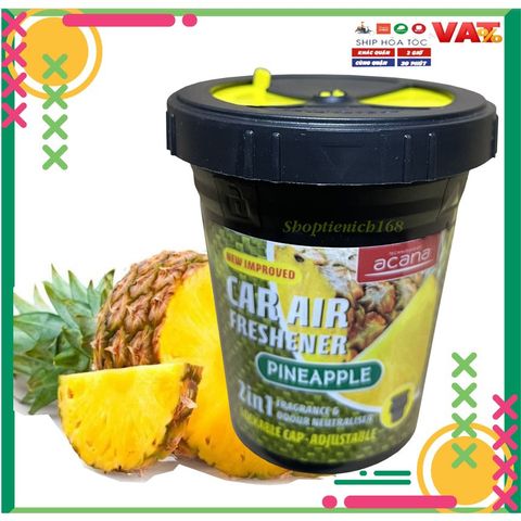 [HOT] Bộ 2 Sáp thơm ô tô hương thiên nhiên Acana  130g Nhiều hương