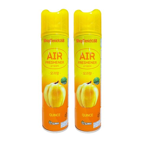 Bộ 2 Nước hoa xịt phòng Sandokkaebi 370ML Hương Miss Kim LiLac - Khử mùi tự nhiên, hương thơm nhẹ nhàng, an toàn cho không gian sống