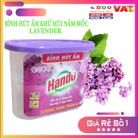 Bộ 2 Bình Hút Ẩm Hando 450ml - Giữ Đồ Khô Ráo, Chống Mốc và Khử Mùi Hiệu Quả - Phù Hợp Với Thời Tiết Nóng Ẩm Việt Nam