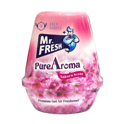 Bộ 3 Sáp Thơm Cao Cấp Mr. Fresh Hương Hồng - Lưu Hương Liên Tục Đến 30 Ngày - An Toàn Cho Sức Khỏe