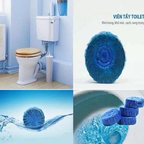 Viên Tẩy Bồn Cầu Hando - Set 6+2 Viên Làm Thơm, Tẩy Sạch Hiệu Quả, Diệt Khuẩn, Hương Dịu Nhẹ, Tiết Kiệm Chi Phí