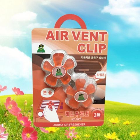 Kẹp Khử Mùi Ô Tô Air Vent Clip Hương Cà Cấp Xanh - Làm Thơm Không Gian Mát Mẻ, Giúp Thư Giãn Tinh Thần