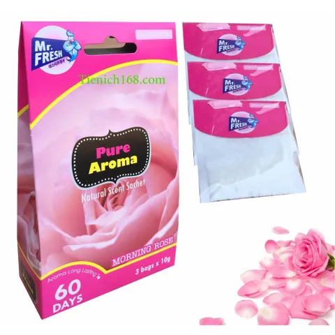 Túi Thơm Treo Tủ Quần Áo Hương Lavender 3 Gói X 10g - Khử Mùi Ẩm Mốc, Tạo Không Gian Thơm Mát cho Nhà Bạn