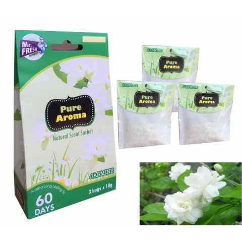 Túi Thơm Treo Tủ Quần Áo Hương Lavender 3 Gói X 10g - Khử Mùi Ẩm Mốc, Tạo Không Gian Thơm Mát cho Nhà Bạn