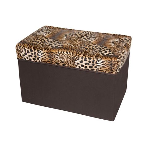 Ghế Đựng Đồ Nắp Da Hình Chữ Nhật - Kích Thước 50x30x30cm, Sang Trọng, Tiện Lợi, Giao Màu Ngẫu Nhiên