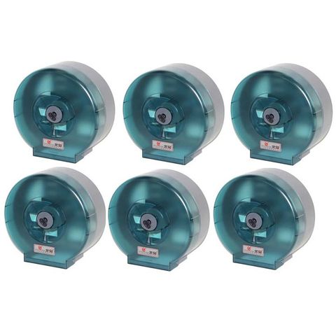 Bộ 3 Hộp Đựng Giấy Vệ Sinh Gắn Tường Cỡ Lớn 26x26cm - Thiết Kế Tiện Lợi, Dễ Dàng Thay Thế, Chất Liệu Nhựa PP Bền Đẹp