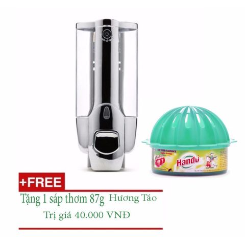 Hộp Đựng Xà Phòng Treo Tường Hiện Đại + Tặng Kèm Sáp Thơm Cao Cấp Hương Táo 87g - Giải Pháp Vệ Sinh Cho Gia Đình