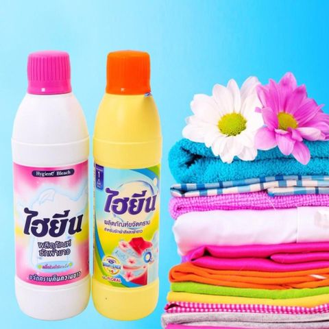 Nước Tẩy Quần Áo Màu Hygiene 250ml (Xanh Lá) - Diệt Khuẩn, Tẩy Sạch Vết Bẩn, Hương Hoa Cỏ Thơm Mát