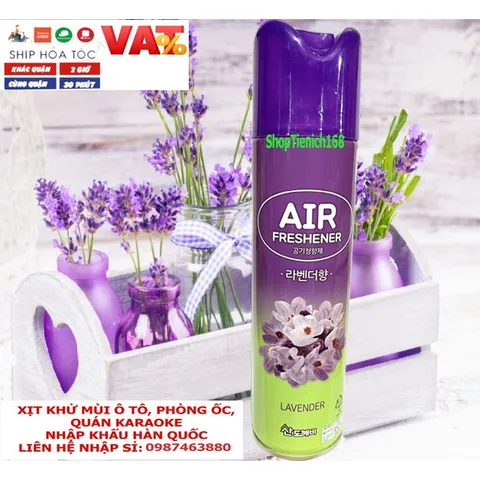 Nước Hoa Xịt Phòng Sandokkaebi 370ML Hương Oải Hương - Khử Mùi Tự Nhiên, Làm Sạch Không Gian Sống Tươi Mát và An Toàn