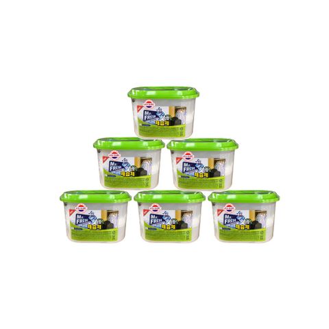 Combo 6 Bình Hút Ẩm Than Hoạt Tính Mr.Fresh Hàn Quốc - Khử Mùi Hiệu Quả Cho Không Gian Thoáng Mát