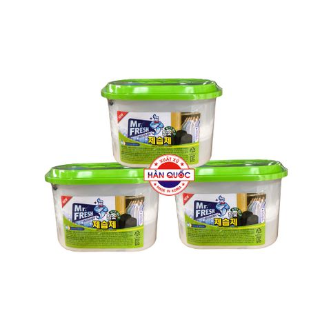 Combo 6 Bình Hút Ẩm Than Hoạt Tính Mr.Fresh Hàn Quốc - Khử Mùi Hiệu Quả Cho Không Gian Thoáng Mát