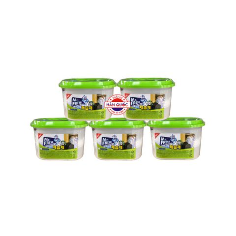 Combo 6 Bình Hút Ẩm Than Hoạt Tính Mr.Fresh Hàn Quốc - Khử Mùi Hiệu Quả Cho Không Gian Thoáng Mát