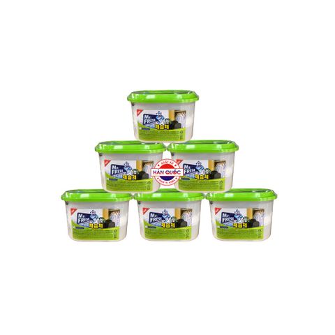 Combo 6 Bình Hút Ẩm Than Hoạt Tính Mr.Fresh Hàn Quốc - Khử Mùi Hiệu Quả Cho Không Gian Thoáng Mát