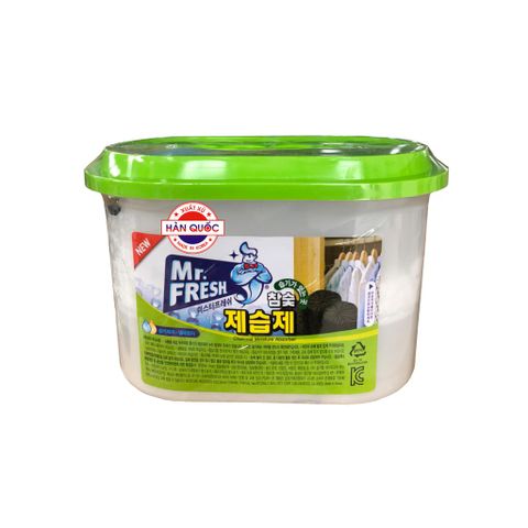 Combo 3 Hộp Hút Ẩm Than Hoạt Tính Mr. Fresh Hàn Quốc - Khử Mùi, Chống Nấm Mốc, Hương Hoa Hồng Dễ Chịu, Phù Hợp Với Thời Tiết Việt Nam
