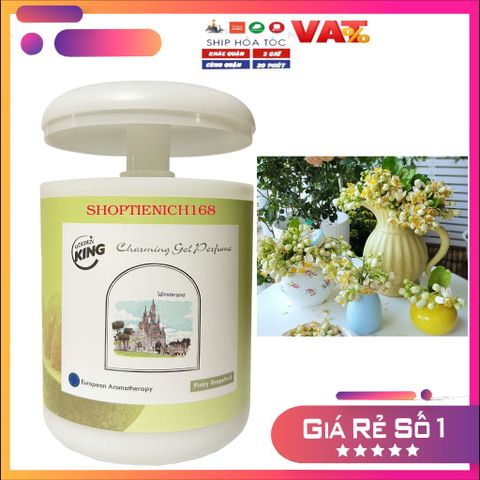 Sáp Thơm Khử Mùi GoldenKing Charming Perfume 240g Hương Dưa Lưới - Hương Thơm Tự Nhiên Cho Phòng Ngủ, Ô Tô, Nhà Bếp
