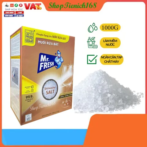 Dung Dịch Vệ Sinh Máy Rửa Chén Bát Mr.Fresh 250ml - Tẩy Vết Dầu Mỡ & Cặn Vôi Hiệu Quả với Mùi Hương Cam Quýt Tươi Mát