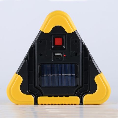 Đèn LED Cảnh Báo Nguy Hiểm Đa Năng Hình Tam Giác Kiêm Pin Sạc Dự Phòng Cho Ô Tô