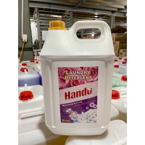 Nước Giặt Đậm Đặc HANDO 10L - Hương Rosemany Dịu Nhẹ, Tiết Kiệm Cho Gia Đình, Khách Sạn, Giặt Là Công Nghiệp